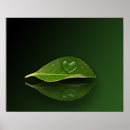 Recherche de feuille en forme de coeur posters Jour des valentines