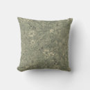 Recherche de motif botanique coussins Vert