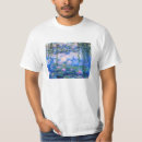 Recherche de nénuphars de monet tshirts Rétro