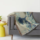 Zoek naar vintage dekens Hokusai