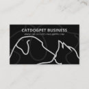 Recherche de logo chien cartes visite Chat