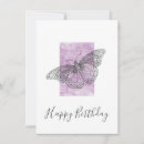 Recherche de papillon abstrait vœux cartes Pour elle