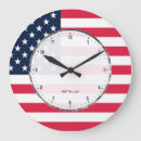 Recherche de drapeau américain horloges 4 juillet