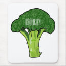 Recherche de brocoli tapis souris Vert