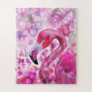 Recherche de flamants roses puzzles Pour enfants