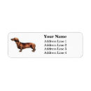 Zoek naar dachshund etiketten Adres