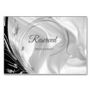 Zoek naar gereserveerd tafelkaarten Zwart