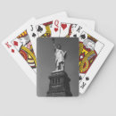 Recherche de statue liberté jeux de cartes Vintage