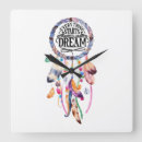 Recherche de rêve horloges Typographie