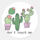 Recherche de cactus drôle autocollants Illustration