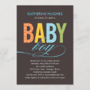 Recherche de bright baby shower invitations Bébé