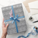 Recherche de motif dentelle papier cadeau Vintage