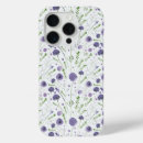 Recherche de pourpre de fleur iphone coques Violet