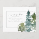 Recherche de arbre de sapin cartes postales Aquarelle