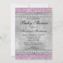 Recherche de bling baby shower invitations Bébé