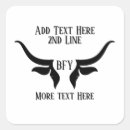 Recherche de tête de vache autocollants Cornes