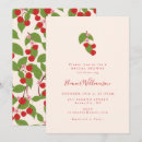 Recherche de rouge cerise invitations Mignon