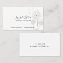 Recherche de pissenlits cartes visite Customer