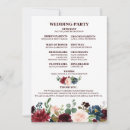 Recherche de programme de mariage invitations Aquarelle