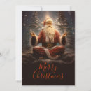 Recherche de yoga noël cartes Santa claus