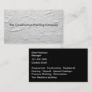 Recherche de travaux de construction cartes visite Entrepreneur