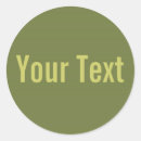 Zoek naar olijfgroen stickers Kleur