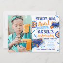 Recherche de nerf invitations D'anniversaire de nerf