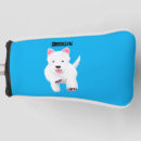 Recherche de terrier housses têtes de golf Westie