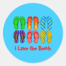 Recherche de flip flop autocollants Océan