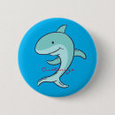 Recherche de dauphin bleu badges Mignon