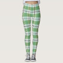 Recherche de tartan leggings Vert