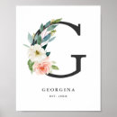 Recherche de lettre g Aquarelle