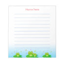 Recherche de grenouille blocsnotes Dessin