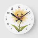 Recherche de fleur jaune horloges Pour enfants