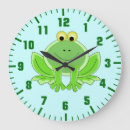 Zoek naar leuke kinderkamer klokken Groen