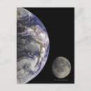 Recherche de lune de la terre cartes postales Orbite