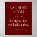 Zoek naar donkerrood posters Wasmachinekamer