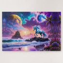 Recherche de cheval blanc puzzles Plage