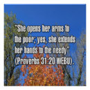 Recherche de proverbes 31 posters Bible