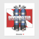 Recherche de drapeau des eau autocollants Plongée