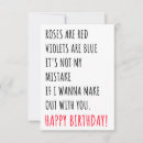 Zoek naar naughty kaarten Verjaardagskaart