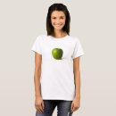 Zoek naar groene appel tshirts Voedsel