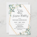 Recherche de quarantième surprise invitations 40 ans