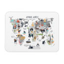 Recherche de nursery rectangulaires magnets Cute