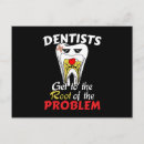 Recherche de cavité cartes postales Dentiste