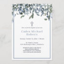Zoek naar blue flowers invitations Baptisme