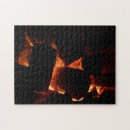 Zoek naar warmte puzzels Vlammen
