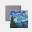 Recherche de de nuit refrigérateur magnets Impressionnisme