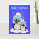 Recherche de pingouins mignons noël cartes Humoristique