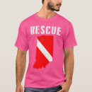 Recherche de drapeau de plongée tshirts Divemaster